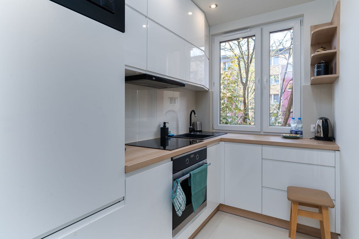 Cocina de un piso en el Casco Viejo de Vitoria-Gasteiz — alquiler de pisos en Casco Viejo